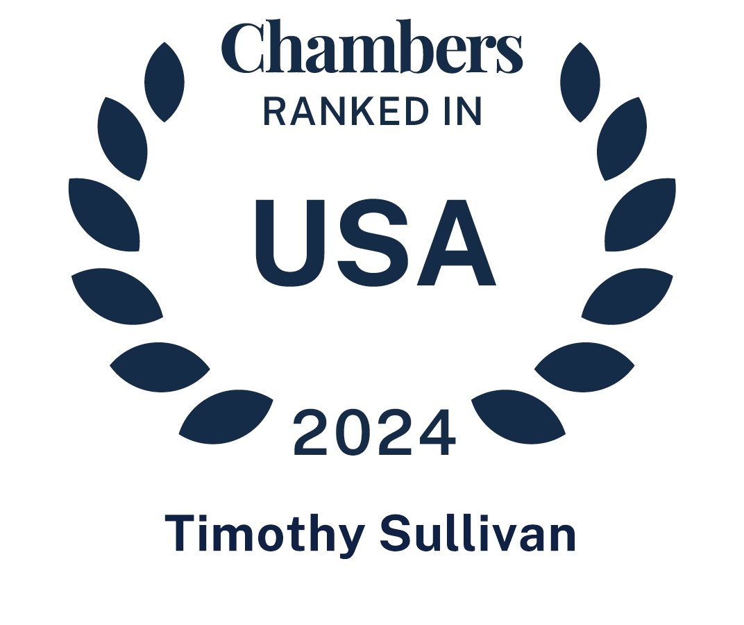 Timothy Sullivan Ranked in Chambers USA 2023 Guide